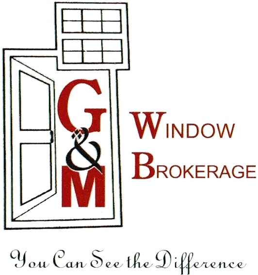 A picture of the logo for g & m window brokerage.